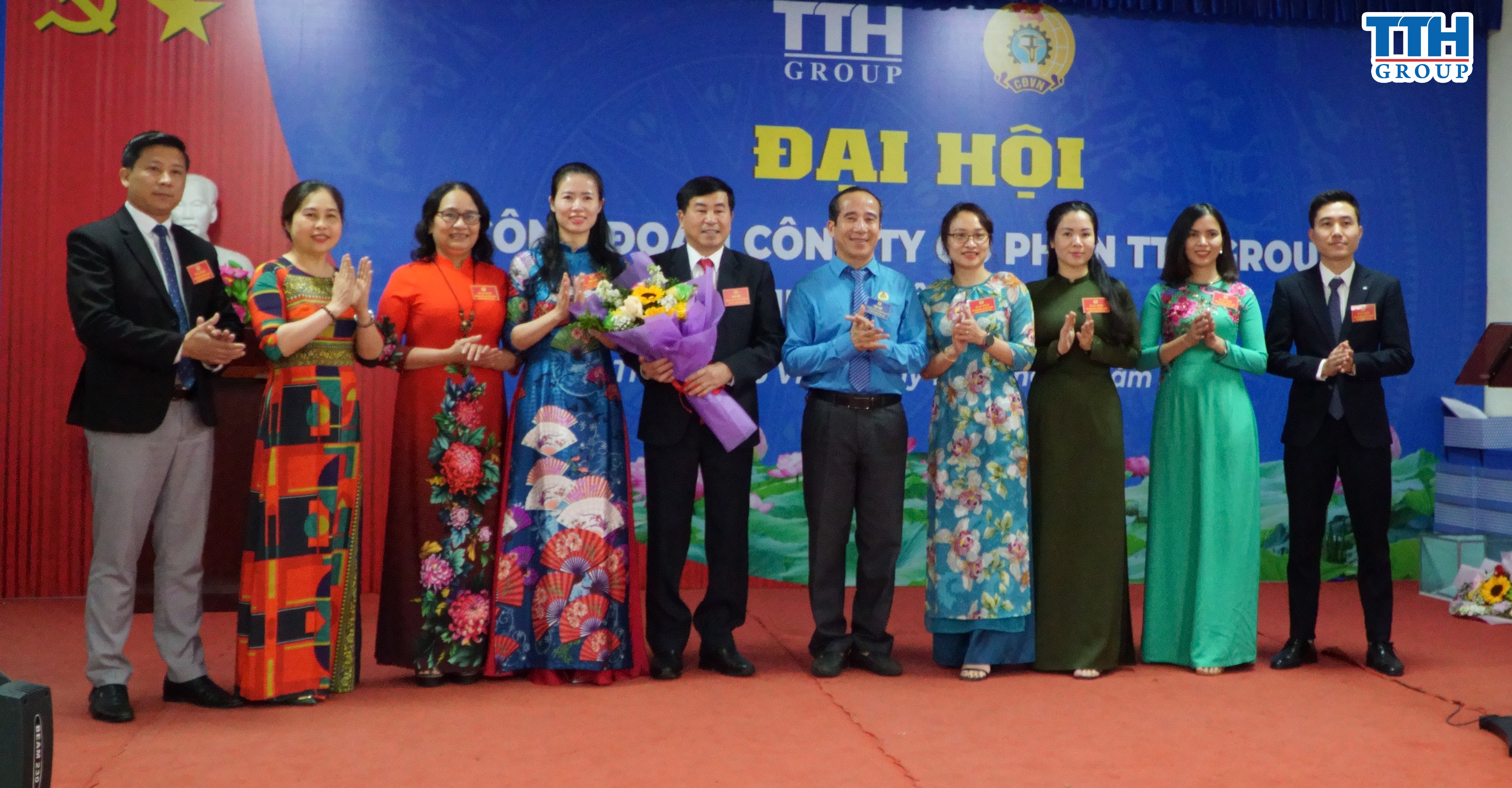 Ban chấp hành công đoàn công ty CP TTH Group nhiệm kỳ 2023 - 2028
