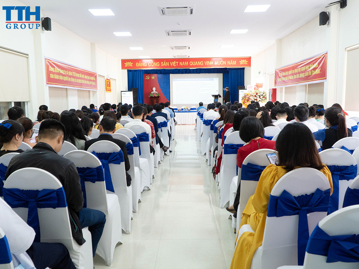 Hơn 200 đại biểu tham gia ĐH công đoàn của công ty CP TTH Group nhiệm kỳ 2023 – 2028