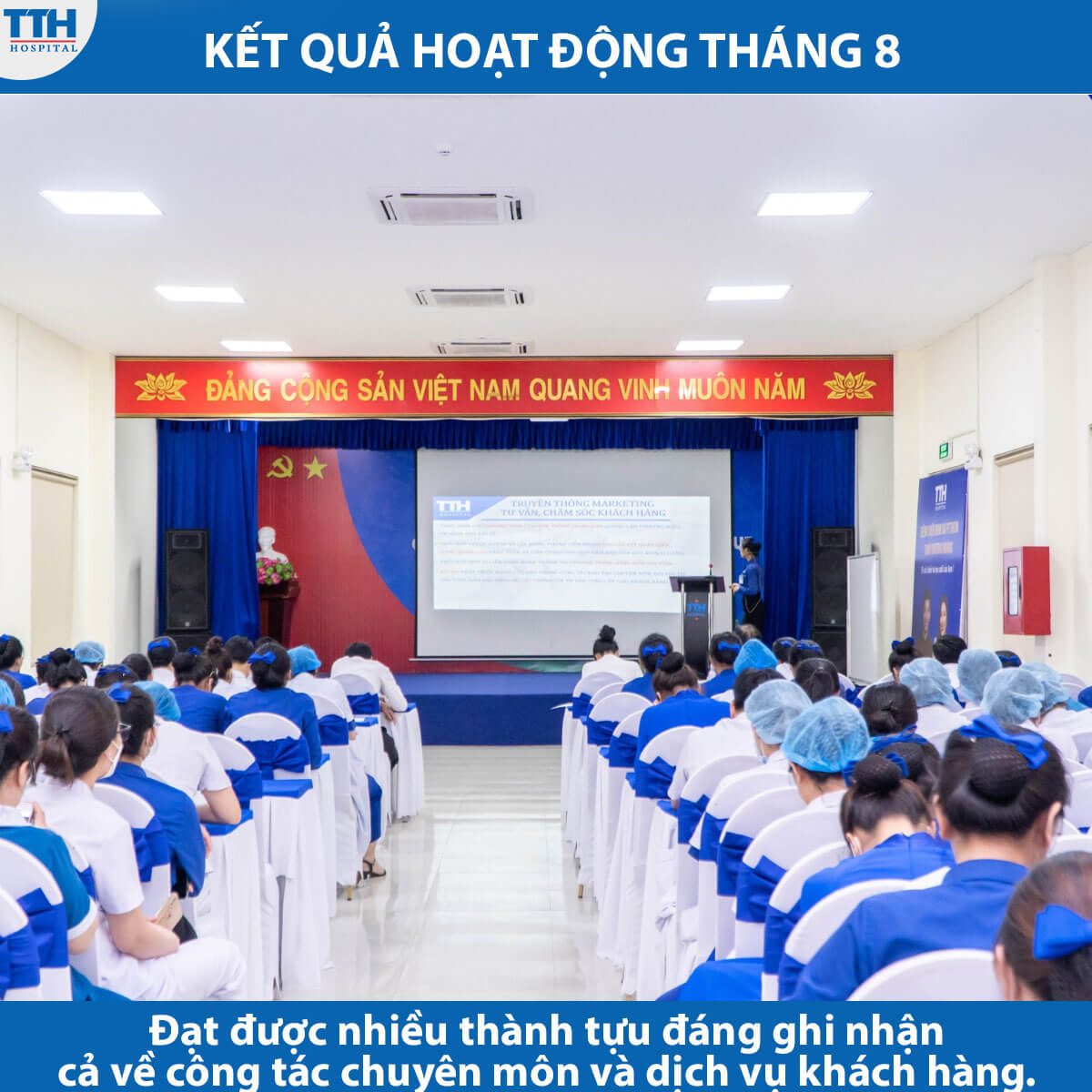 Kết quả hoạt động tháng 8