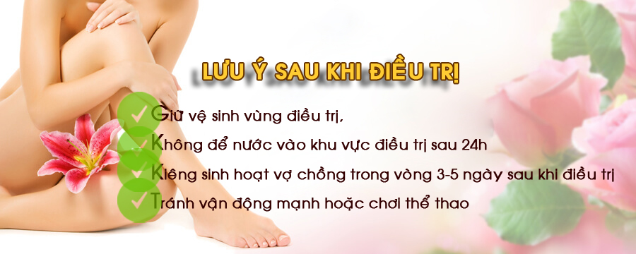 Lưu ý sau khi trẻ hóa âm đạo