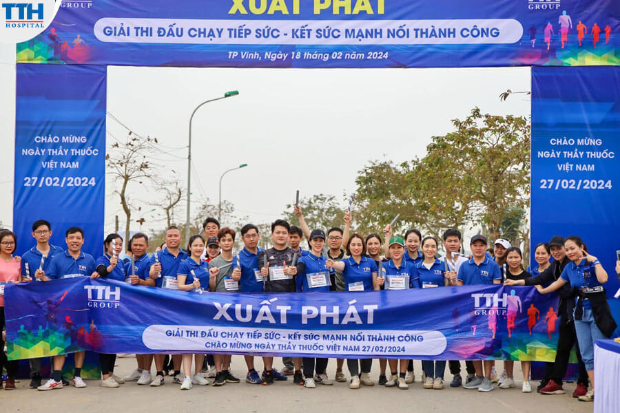 Giải chạy tiếp sức “Kết sức mạnh - Nối thành công”