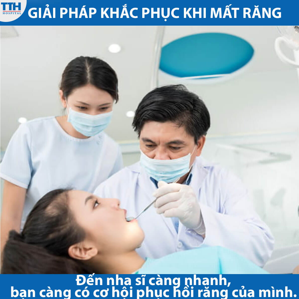 Đến nha sĩ càng nhanh, bạn càng có cơ hội phục hồi răng của mình