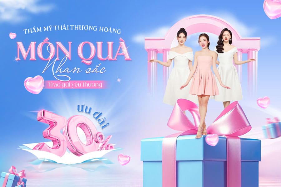 TUẦN VÀNG THẨM MỸ - QUÀ TẶNG NHAN SẮC THÁNG 10/2024