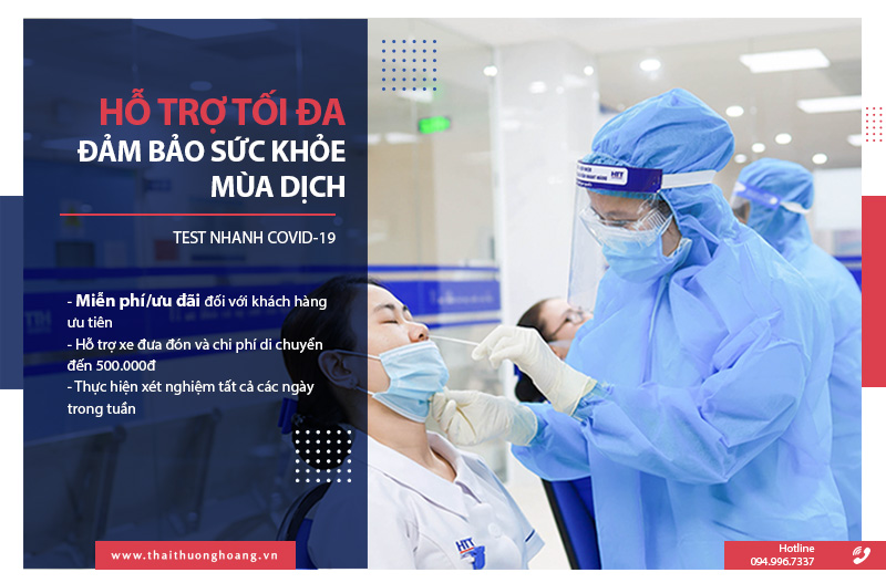 TEST NHANH COVID-19: Chi phí ưu đãi - 15 phút biết ngay kết quả