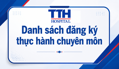 DANH SÁCH ĐĂNG KÝ THỰC HÀNH CHUYÊN MÔN  NGÀY 15 THÁNG 6 NĂM 2026