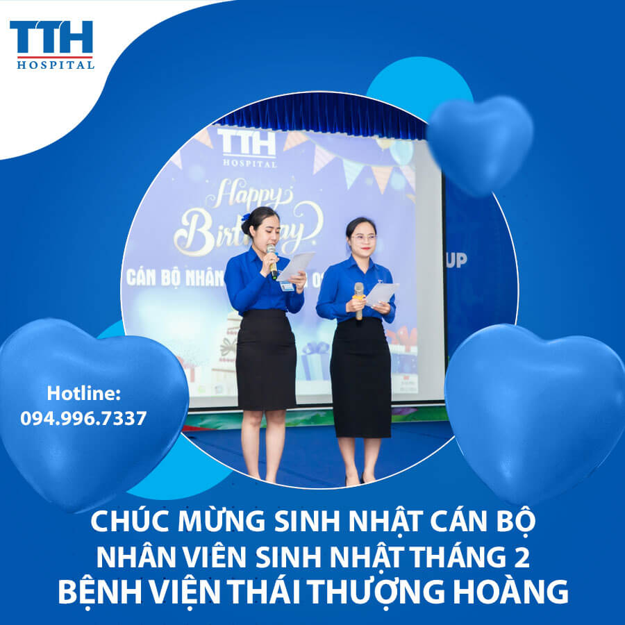 Chúc mừng sinh nhật cán bộ nhân viên sinh nhật tháng 2