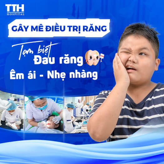 Gây mê điều trị răng trẻ em