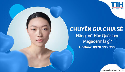 Nâng mũi Hàn Quốc bọc Megaderm là gì? Có tốt không?