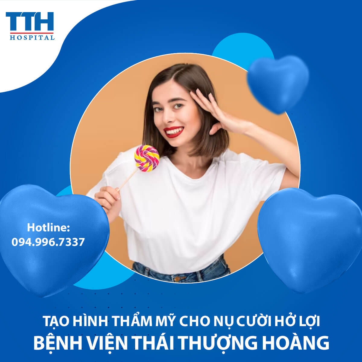 TẠO HÌNH THẨM MỸ CHO NỤ CƯỜI HỞ LỢI