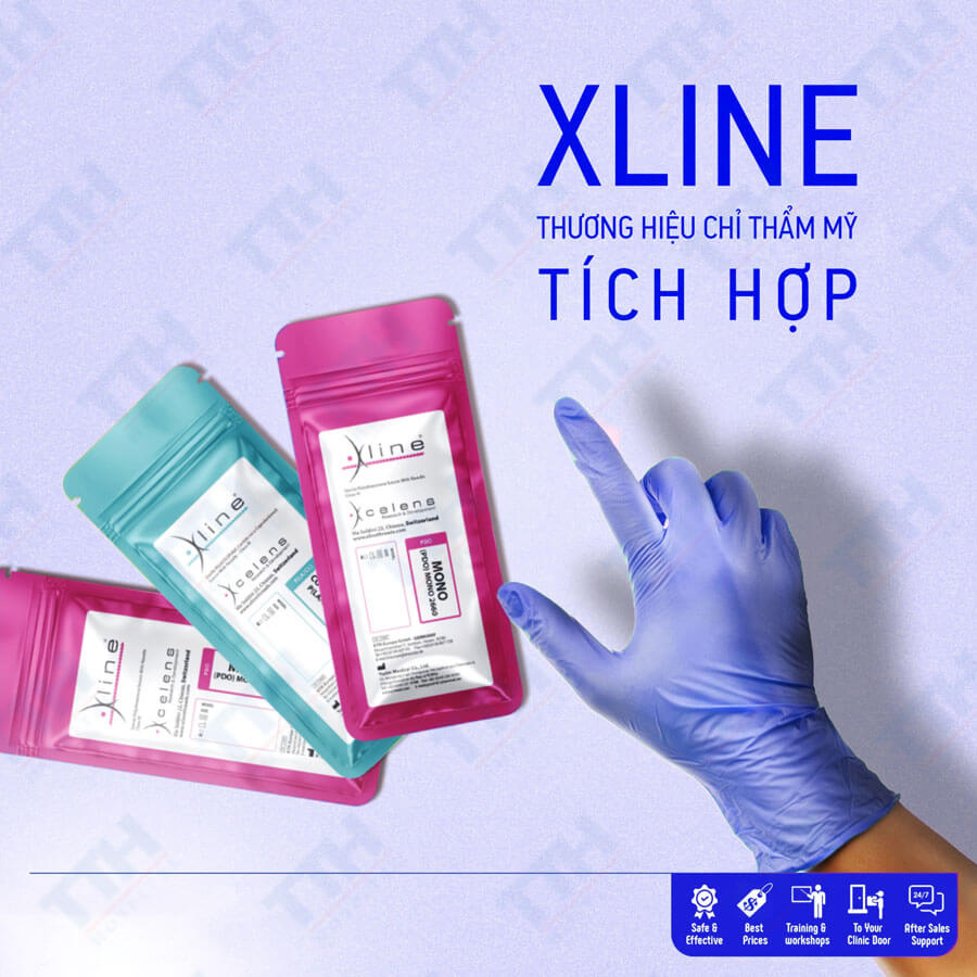 Trẻ hóa da xóa nhăn vùng mắt bằng chỉ Xline