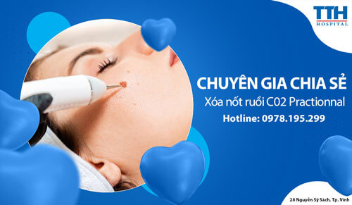 Xóa nốt ruồi C02 Practionnal